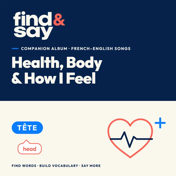 Album cover: Health, Body & How I Feel, Find & Say companion album